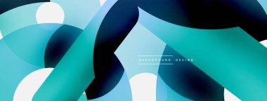 Soyut arkaplanı çember içine al. Duvar kağıdı afişi arkaplan kartı veya iniş sayfası için vektör illüstrasyonu