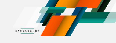 Geçmişi. Geometrik köşegen şekiller ve çizgiler soyut bileşim. Duvar kağıdı afişi veya iniş sayfası için vektör illüstrasyonu