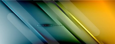 Soyut arkaplan. Parlak eğimli arkaplanda gölge çizgileri.