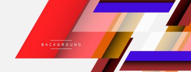 Geçmişi. Geometrik köşegen şekiller ve çizgiler soyut bileşim. Duvar kağıdı afişi veya iniş sayfası için vektör illüstrasyonu