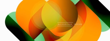 Geometrik asgari duvar kağıdı. Geometrik şekiller. Duvar kağıdı afişi veya iniş sayfası için vektör illüstrasyonu