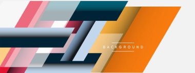 Geçmişi. Geometrik köşegen şekiller ve çizgiler soyut bileşim. Duvar kağıdı afişi veya iniş sayfası için vektör illüstrasyonu