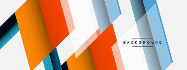 Geçmişi. Geometrik köşegen şekiller ve çizgiler soyut bileşim. Duvar kağıdı afişi veya iniş sayfası için vektör illüstrasyonu