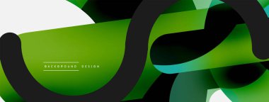 Soyut arkaplanı çember içine al. Duvar kağıdı afişi arkaplan kartı veya iniş sayfası için vektör illüstrasyonu