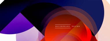 Geometrik asgari duvar kağıdı. Geometrik şekiller. Duvar kağıdı afişi veya iniş sayfası için vektör illüstrasyonu