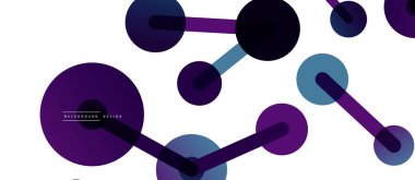 Ağ konsepti soyut arka plan. Nokta bağlantısı. Büyük veri fikri. Duvar kağıdı, afiş, arkaplan veya iniş için iş şablonu