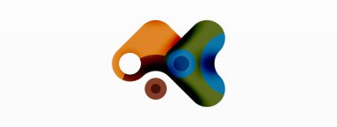 Yaratıcı geometrik duvar kağıdı. Minimum baloncuk oku ve çemberin soyut arkaplanı. Duvar kağıdı, afiş, arkaplan veya iniş için tekno iş şablonu