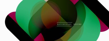 Geometrik asgari duvar kağıdı. Geometrik şekiller. Duvar kağıdı afişi veya iniş sayfası için vektör illüstrasyonu