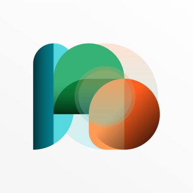 Yuvarlak üçgen çizgileri ve daireleri şekillendirir. Duvar kağıdı afişi arkaplanı veya iniş sayfası için Geometrik vektör çizimi