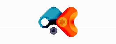 Yaratıcı geometrik duvar kağıdı. Minimum baloncuk oku ve çemberin soyut arkaplanı. Duvar kağıdı, afiş, arkaplan veya iniş için tekno iş şablonu