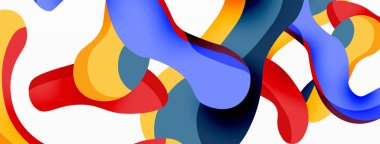 Yaratıcı geometrik duvar kağıdı. Sıvı dalga sıvısı arka planı şekillendirir. Duvar kağıdı, afiş, arkaplan veya iniş için tekno iş şablonu