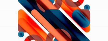 Çizgiler geometrik arkaplan. Çizgiler ve halkalar kompozisyon iş şablonu Duvar kağıdı, afiş, arkaplan veya iniş için