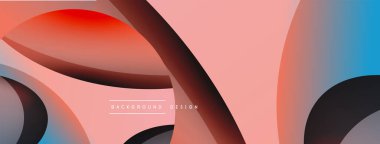 Orijinal duvar kağıdı. Esasen karmaşık bir geçmiş. Duvar kağıdı arkaplanı veya iniş sayfası için hareket konsepti bileşimi vektör çizimi