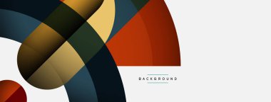 Moda şekilleri, renk minimal tasarım bileşimi, duvar kağıdı afişi veya iniş sayfası için çizgiler ve gölgeler