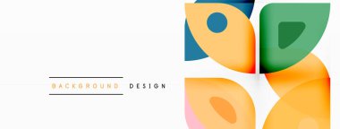 Çizgiler, kareler, daireler ve üçgenler. Duvar kağıdı, pankart, arkaplan, sunum veya iniş sayfası için Geometrik soyut arkaplan