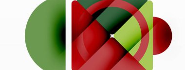 Yaratıcı geometrik duvar kağıdı. Asgari soyut arkaplan. Duvar kağıdı arkaplanı veya iniş sayfası için üçgenler ve daireler kompozisyon vektör çizimi