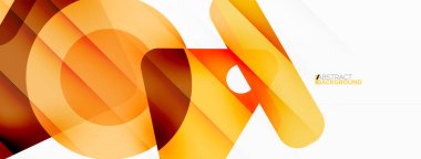 İlkel geometrik şekiller - çizgi, üçgen, kare ve daire bileşimi. Duvar kağıdı, pankart, arkaplan, iniş sayfası için vektör geometrik asgari özet arkaplan