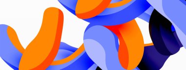 Yaratıcı geometrik duvar kağıdı. Sıvı dalga sıvısı arka planı şekillendirir. Duvar kağıdı, afiş, arkaplan veya iniş için tekno iş şablonu