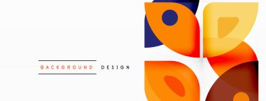 Çizgiler, kareler, daireler ve üçgenler. Duvar kağıdı, pankart, arkaplan, sunum veya iniş sayfası için Geometrik soyut arkaplan