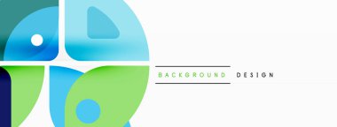 Çizgiler, kareler, daireler ve üçgenler. Duvar kağıdı, pankart, arkaplan, sunum veya iniş sayfası için Geometrik soyut arkaplan