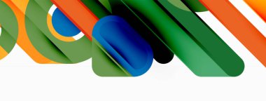 Çizgiler geometrik arkaplan. Çizgiler ve halkalar kompozisyon iş şablonu Duvar kağıdı, afiş, arkaplan veya iniş için