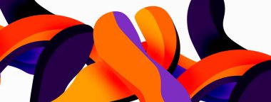 Yaratıcı geometrik duvar kağıdı. Sıvı dalga sıvısı arka planı şekillendirir. Duvar kağıdı, afiş, arkaplan veya iniş için tekno iş şablonu