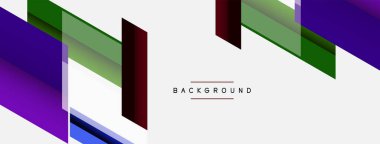 Geçmişi. Geometrik köşegen şekiller ve çizgiler soyut bileşim. Duvar kağıdı afişi veya iniş sayfası için vektör illüstrasyonu