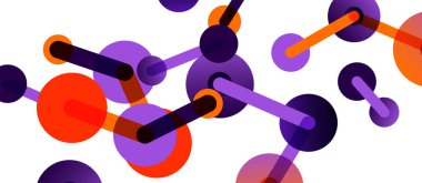 Ağ konsepti soyut arka plan. Nokta bağlantısı. Büyük veri fikri. Duvar kağıdı, afiş, arkaplan veya iniş için iş şablonu