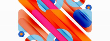 Çizgiler geometrik arkaplan. Çizgiler ve halkalar kompozisyon iş şablonu Duvar kağıdı, afiş, arkaplan veya iniş için