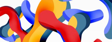 Yaratıcı geometrik duvar kağıdı. Sıvı dalga sıvısı arka planı şekillendirir. Duvar kağıdı, afiş, arkaplan veya iniş için tekno iş şablonu