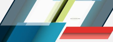 Geçmişi. Geometrik köşegen şekiller ve çizgiler soyut bileşim. Duvar kağıdı afişi veya iniş sayfası için vektör illüstrasyonu