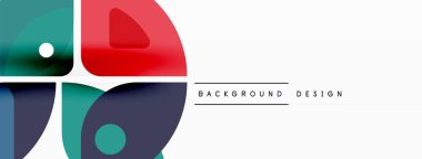 Çizgiler, kareler, daireler ve üçgenler. Duvar kağıdı, pankart, arkaplan, sunum veya iniş sayfası için Geometrik soyut arkaplan