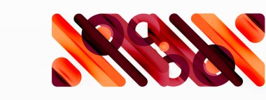 Yaratıcı geometrik duvar kağıdı. Küçük çizgiler ve çember arkaplanı