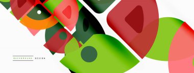 Çizgiler, kareler, daireler ve üçgenler. Duvar kağıdı, pankart, arkaplan, sunum veya iniş sayfası için Geometrik soyut arkaplan