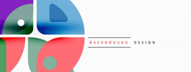 Çizgiler, kareler, daireler ve üçgenler. Duvar kağıdı, pankart, arkaplan, sunum veya iniş sayfası için Geometrik soyut arkaplan