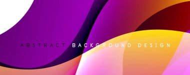 Dinamik dalga çizgisi efektli basit akışkan renk gradyan soyut arka plan. Duvar Kağıdı, Sancak, Arkaplan, Kart, Kitap İllüstrasyonu, İniş Sayfası