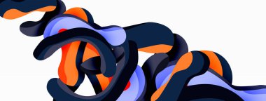 Yaratıcı geometrik duvar kağıdı. Sıçrama şekilleri kompozisyon arkaplanı. Duvar kağıdı, afiş, arkaplan veya iniş için tekno iş şablonu