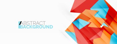 Yaratıcı geometrik duvar kağıdı. Soyut kurdele biçimi kompozisyonu. Duvar kağıdı, afiş, arkaplan veya iniş için tekno iş şablonu