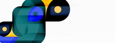 Yaratıcı geometrik duvar kağıdı. Moda, asgari soyut arka plan. Duvar kağıdı, afiş, arkaplan veya iniş için tekno iş şablonu