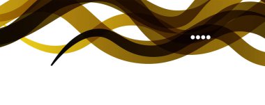 Soyut arkaplan - beyaz desen üzerinde şeffaf dalgalı çizgiler. Duvar Kağıdı, Sancak, Arkaplan, İniş Sayfası için Vektör İllüstrasyonu