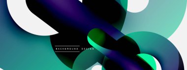 Soyut arkaplanı çember içine al. Duvar kağıdı afişi arkaplan kartı veya iniş sayfası için vektör illüstrasyonu