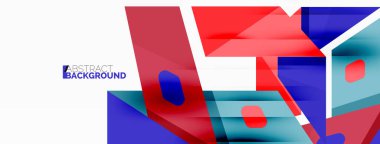 Soyut çizgi ve üçgen arkaplan. Yaratıcı geometrik soyut arkaplan. Duvar kağıdı, afiş, arkaplan veya iniş için iş şablonu