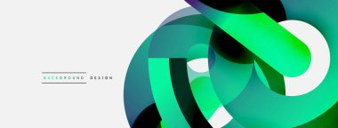 Soyut arkaplanı çember içine al. Duvar kağıdı afişi arkaplan kartı veya iniş sayfası için vektör illüstrasyonu