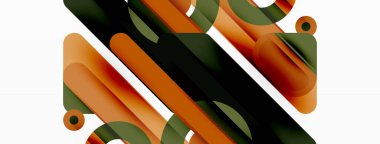 Yaratıcı geometrik duvar kağıdı. Asgari çizgiler ve daireler. Duvar kağıdı, afiş, arkaplan veya iniş için moda tekno iş şablonu