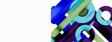 Çizgiler geometrik arkaplan. Çizgiler ve halkalar kompozisyon iş şablonu Duvar kağıdı, afiş, arkaplan veya iniş için