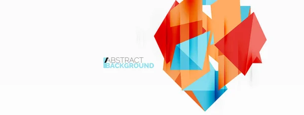 Abstrakte Linie Und Dreieck Hintergrund Kreative Geometrische Abstrakte Kulisse Geschäftsvorlage — Stockvektor