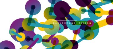 Ağ konsepti soyut arka plan. Nokta bağlantısı. Büyük veri fikri. Duvar kağıdı, afiş, arkaplan veya iniş için iş şablonu