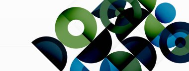 Temiz bir çember arka planı. Duvar kağıdı, pankart, arkaplan veya iniş için renkli şablon