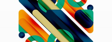 Çizgiler geometrik arkaplan. Çizgiler ve halkalar kompozisyon iş şablonu Duvar kağıdı, afiş, arkaplan veya iniş için