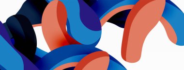 Yaratıcı geometrik duvar kağıdı. Sıvı dalga sıvısı arka planı şekillendirir. Duvar kağıdı, afiş, arkaplan veya iniş için tekno iş şablonu